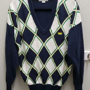 Augusta National Golf Shop Mens Lg Cotton Sweater
